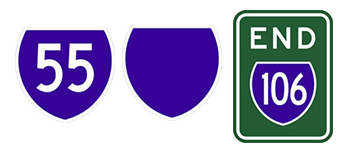 P1 AND P2  LEARNER LICENCE national highaway route markers
